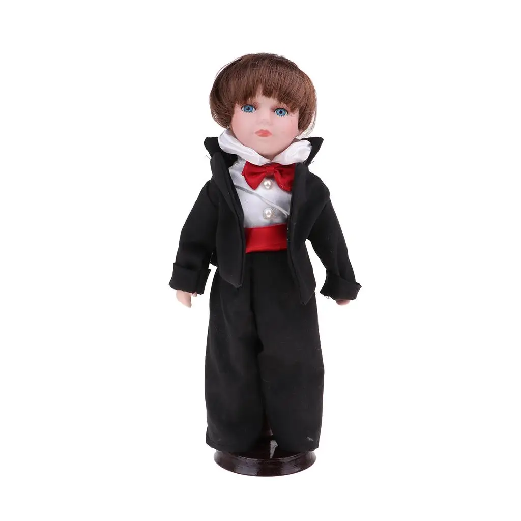30cm Doll Groom in Wedding Suit, Valentin Gift friend, Dollhouse People Display Decor Collection
30cm Doll Groom in Wedding Suit, Valentin Gift friend, Dollhouse People Display Decor Collection