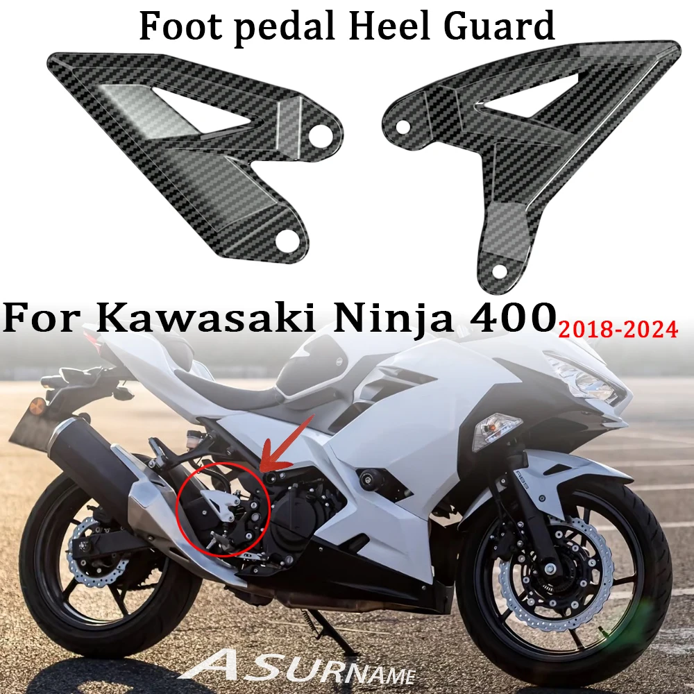 For Kawasaki Ninja 400 2018-2024 Z400 Z 400 2019-2024 Motorcycle Accessories foot wing heel pedal protection
For Kawasaki Ninja 400 2018-2024 Z400 Z 400 2019-2024 Motorcycle Accessories foot wing heel pedal protection
