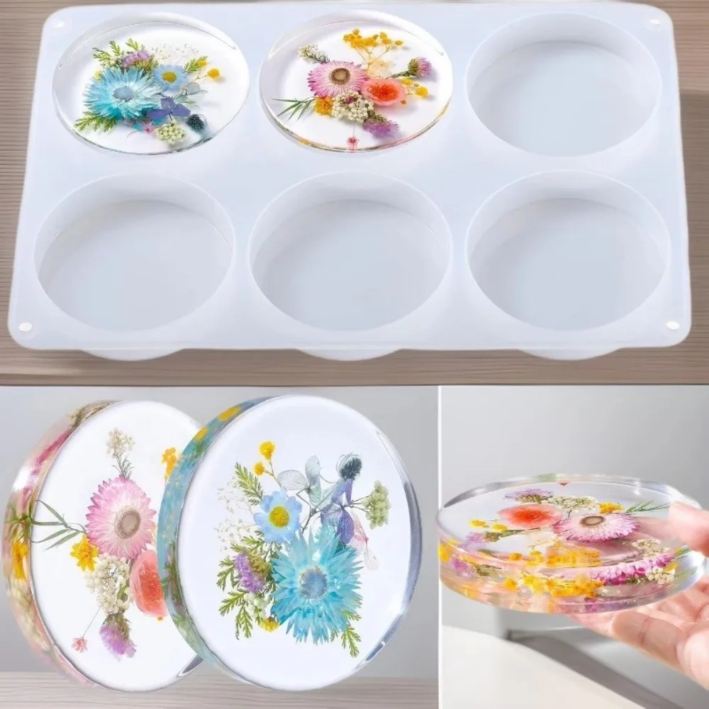 Creative Coasters Silicone Mold Geometric Round DIY Resin Crafts Handmade Reusable Dripping Glue Handicraft Mold Craft Making
Creative Coasters Silicone Mold Geometric Round DIY Resin Crafts Handmade Reusable Dripping Glue Handicraft Mold Craft Making