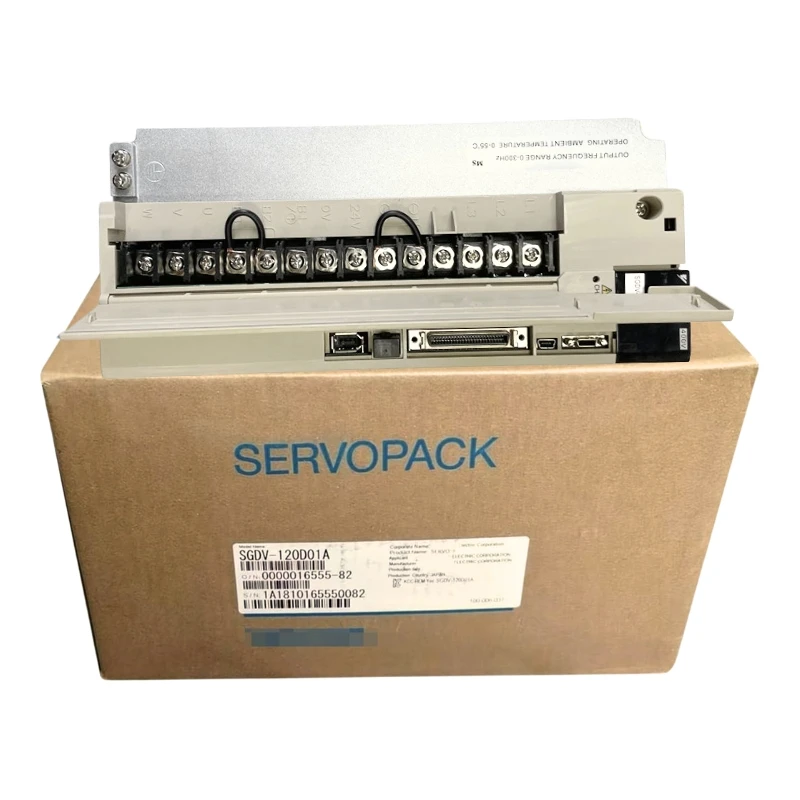 New Yaskawa SGDV-120D01A Servo Drive In Stock Fast Shipping
New Yaskawa SGDV-120D01A Servo Drive In Stock Fast Shipping