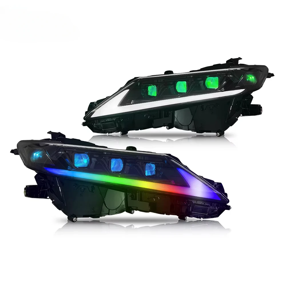 RGB Style Headlight for 2018-2024 Toyota Camry Headlight Assembly XSE XLE TRD LE SE Hybrid 8th Gen Accessories
RGB Style Headlight for 2018-2024 Toyota Camry Headlight Assembly XSE XLE TRD LE SE Hybrid 8th Gen Accessories