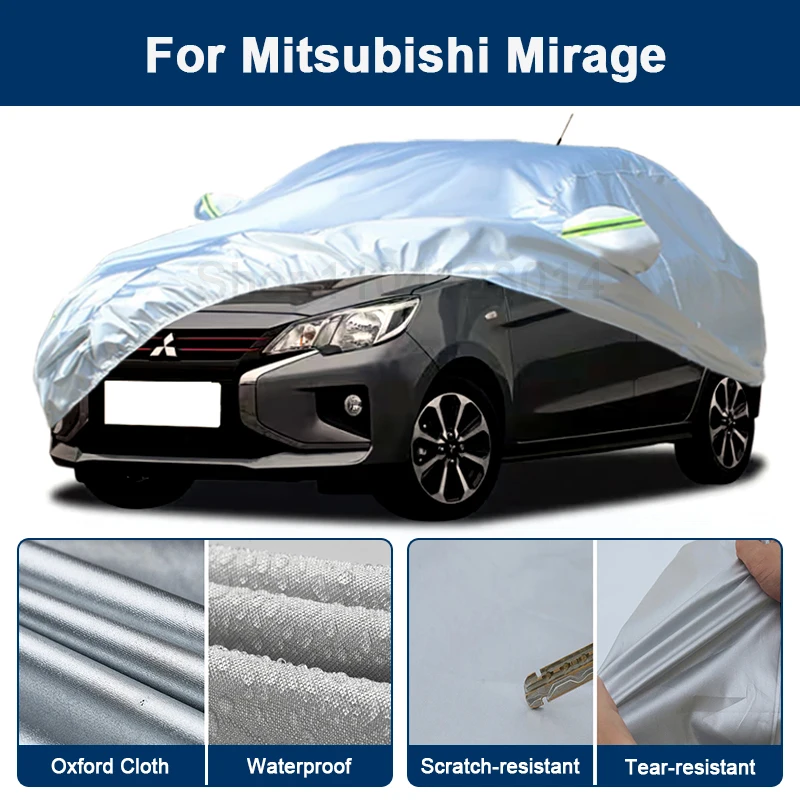 Outdoor Full Car Cover For Mitsubishi Mirage with Reflective Strips Waterproof Snowproof Dustproof UV Protection
Outdoor Full Car Cover For Mitsubishi Mirage with Reflective Strips Waterproof Snowproof Dustproof UV Protection