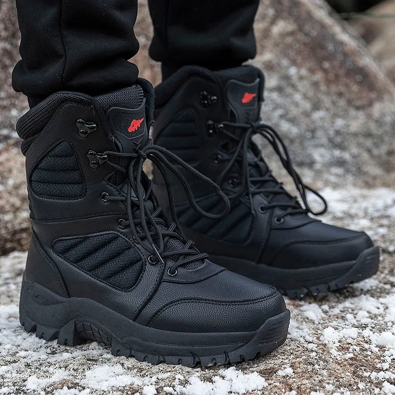 Men'sdeserttrainingboots,high-topoutdoorhikingandmountaineeringboots,slip-resistant and durable, waterproof, windproof, and warm
Men'sdeserttrainingboots,high-topoutdoorhikingandmountaineeringboots,slip-resistant and durable, waterproof, windproof, and warm