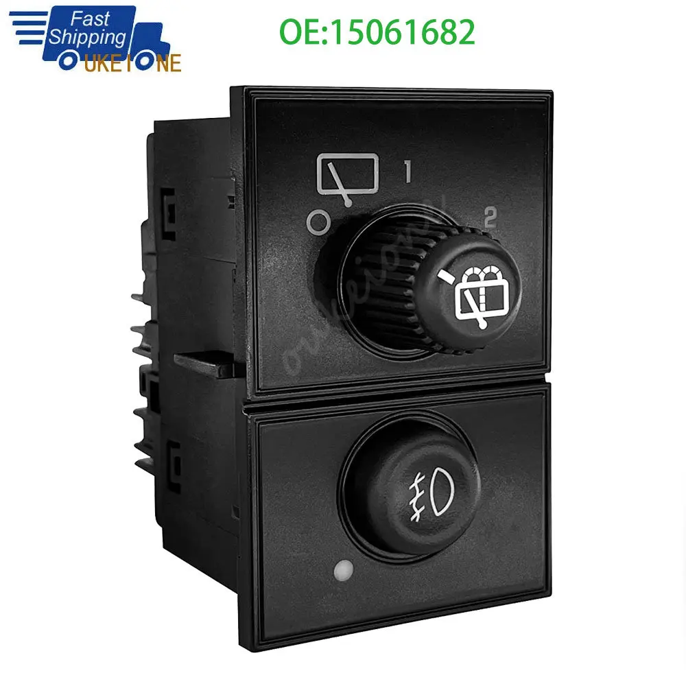 15061682 Car Accessories For 2003 2004 2005 2006 GMC Yukon Fog Light Rear Wiper Control Switch Unit Interior Replacement Parts
15061682 Car Accessories For 2003 2004 2005 2006 GMC Yukon Fog Light Rear Wiper Control Switch Unit Interior Replacement Parts