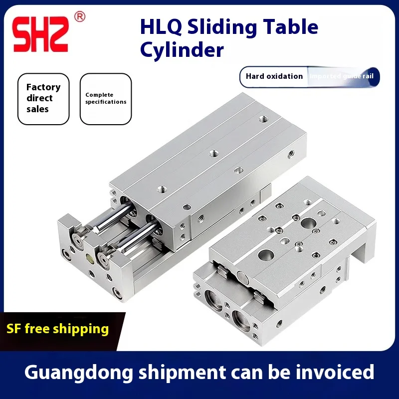 YATEC Pneumatic Guide Rail Precision Slide Cylinder HLQ6/8/12/16/20-10X20X30X40X50S
YATEC Pneumatic Guide Rail Precision Slide Cylinder HLQ6/8/12/16/20-10X20X30X40X50S