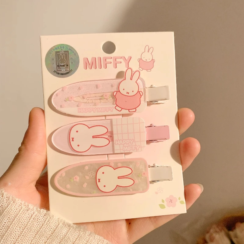 Cute Miffy Hairpin Sweet Side Hairpin Headdress Children Girl Heart Duckbill Clip Cute Cartoon Headdress Girls Christmas Gift
Cute Miffy Hairpin Sweet Side Hairpin Headdress Children Girl Heart Duckbill Clip Cute Cartoon Headdress Girls Christmas Gift