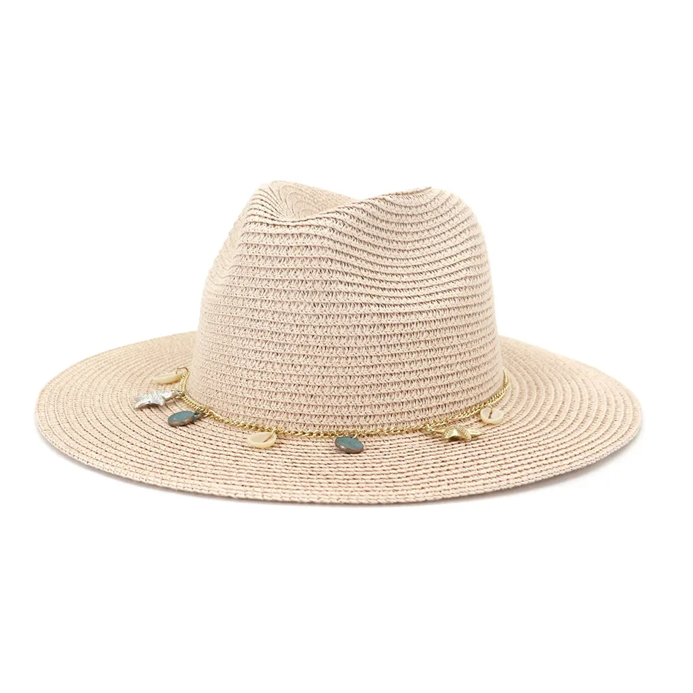 Pink Sun Hats for Women Summer Style Wide Brim Ladies Straw Hats Gray Travel Beach British Style Women's Panama Hat Black Navy
Pink Sun Hats for Women Summer Style Wide Brim Ladies Straw Hats Gray Travel Beach British Style Women's Panama Hat Black Navy