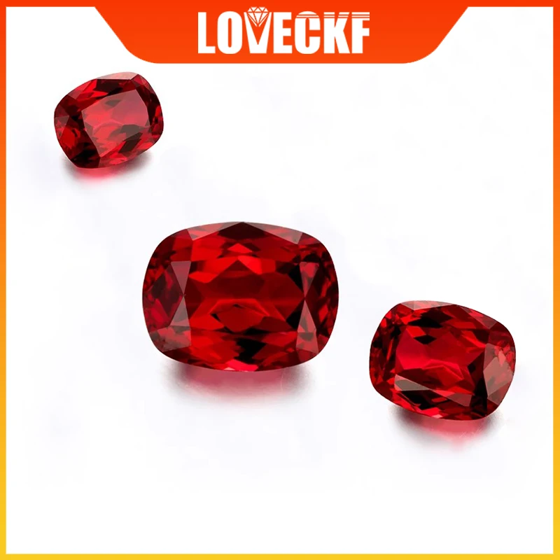 Top Pigeon Blood Lab Grown Ruby Gemstone L-cushion Cut Synthetic Ruby Loose Diamond Gems with AGL Certificate
Top Pigeon Blood Lab Grown Ruby Gemstone L-cushion Cut Synthetic Ruby Loose Diamond Gems with AGL Certificate