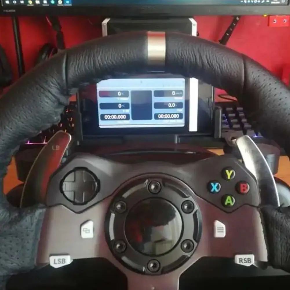 Simracing Accessories For Logitech G29/G920 Accessories Racing Simulator Steering Wheel Mobile Phone Holder Mount 3D Printi H9A1
Simracing Accessories For Logitech G29/G920 Accessories Racing Simulator Steering Wheel Mobile Phone Holder Mount 3D Printi H9A1