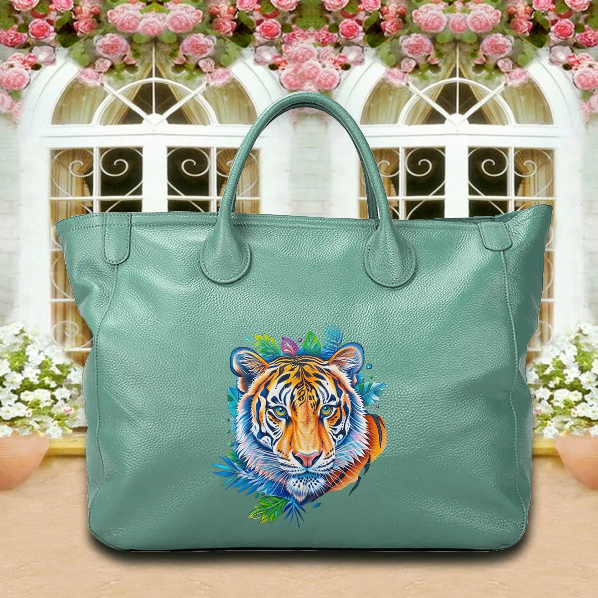 Personalizar Bolso Сумки TIGER с художественным принтом 100% действительно коровья кожа Сумки на плечо Sac De Luxe Femme Роскошные женские сумки
Personalizar Bolso Сумки TIGER с художественным принтом 100% действительно коровья кожа Сумки на плечо Sac De Luxe Femme Роскошные женские сумки