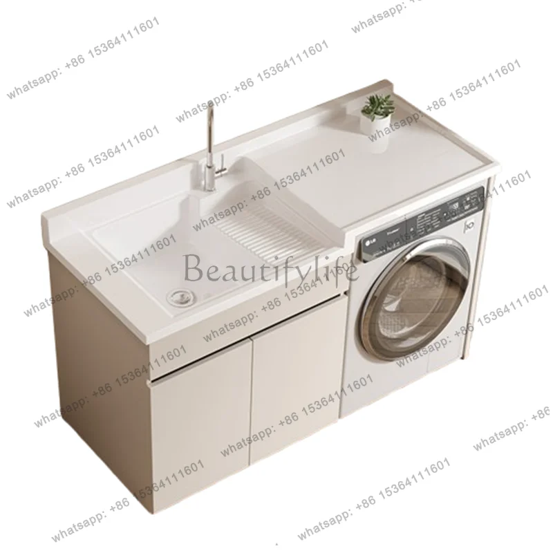 Honeycomb Aluminum Balcony Laundry Cabinet Modern Storage Sink Washboard Washer Combo Bathroom Furniture
Honeycomb Aluminum Balcony Laundry Cabinet Modern Storage Sink Washboard Washer Combo Bathroom Furniture
