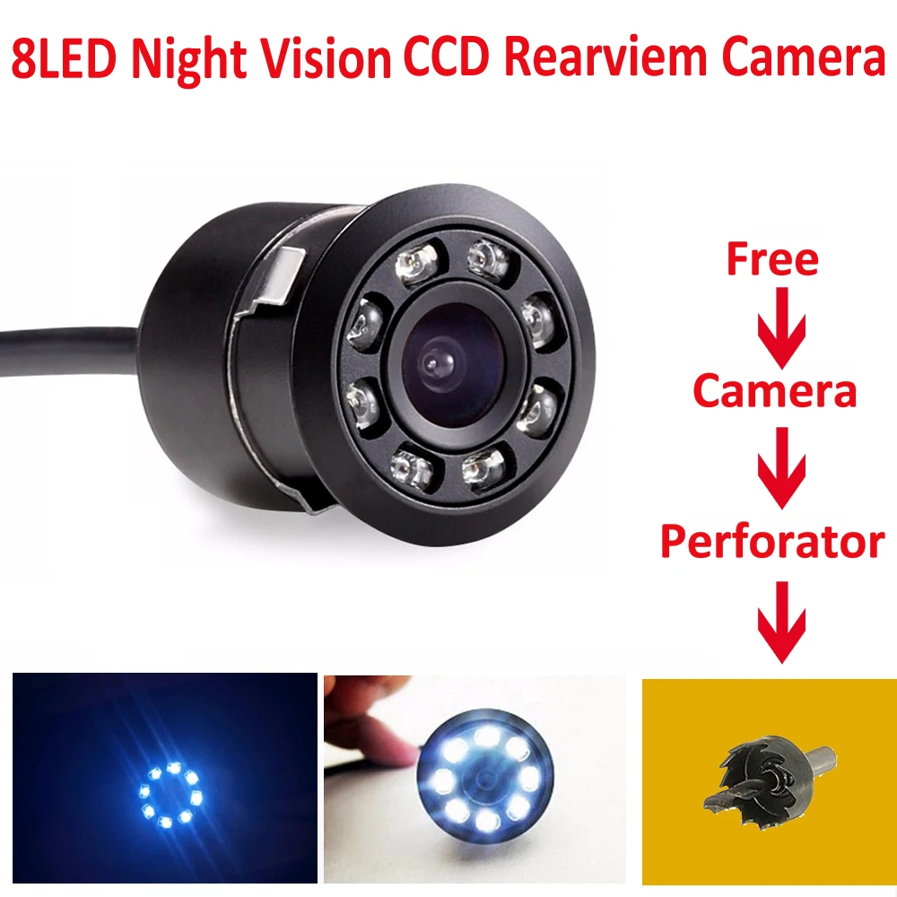 Car Rear View Camera Universal New 8 LED Car Vehicle Rear View Camera Back Up Camera Night Vision Waterproof Reverse Paking
Car Rear View Camera Universal New 8 LED Car Vehicle Rear View Camera Back Up Camera Night Vision Waterproof Reverse Paking