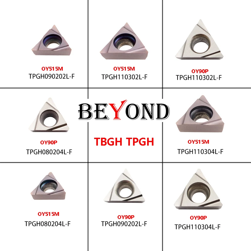 BEYOND TBGH TPGH Boring Lathe Cutter TBGH0601 TBGH060104 TPGH0802 TPGH080204 TPGH0902 TPGH090204 TPGH110304 CNC Carbide Inserts
BEYOND TBGH TPGH Boring Lathe Cutter TBGH0601 TBGH060104 TPGH0802 TPGH080204 TPGH0902 TPGH090204 TPGH110304 CNC Carbide Inserts