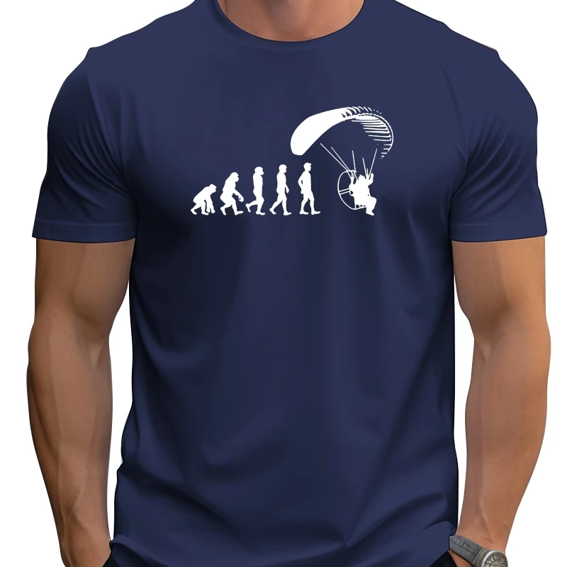 Skydive Paraglider Parachuting Skydiving Paramotor Evolution T Shirts Graphic Cotton Streetwear Short Sleeve Harajuku T-shirt
Skydive Paraglider Parachuting Skydiving Paramotor Evolution T Shirts Graphic Cotton Streetwear Short Sleeve Harajuku T-shirt