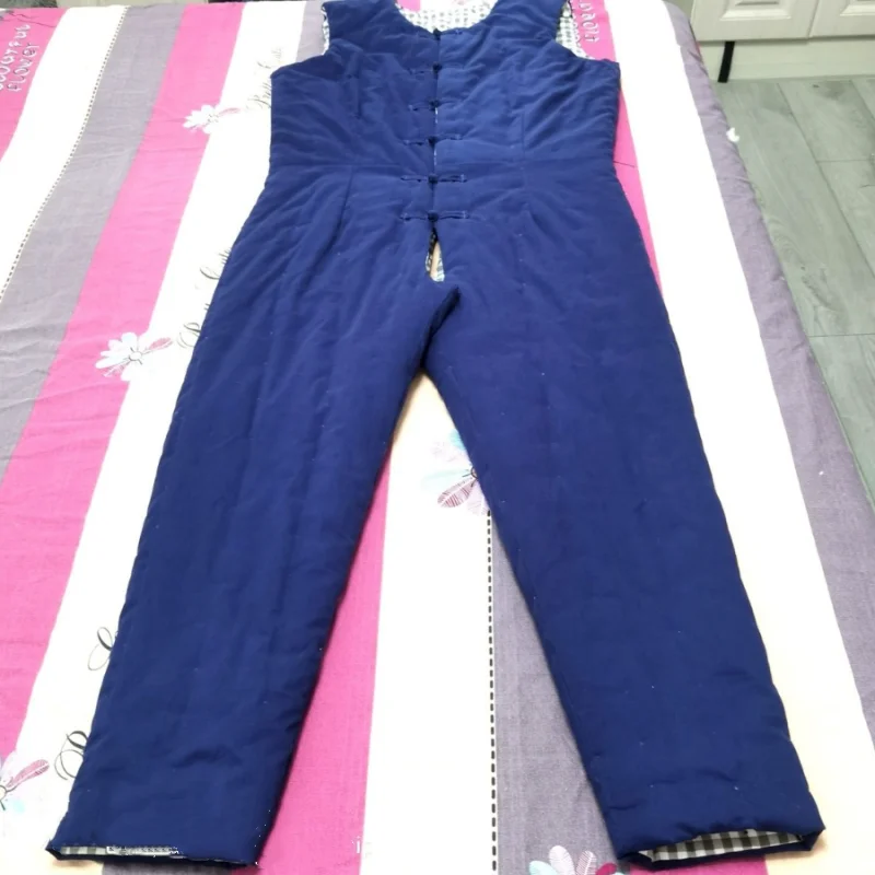 Adult Filled Cotton Puffy Warm Rompers ABDL Open Crotch Cotton Pants Handmade Chinese Buttons Knot Vest Jumpsuit Nursing Pants
Adult Filled Cotton Puffy Warm Rompers ABDL Open Crotch Cotton Pants Handmade Chinese Buttons Knot Vest Jumpsuit Nursing Pants