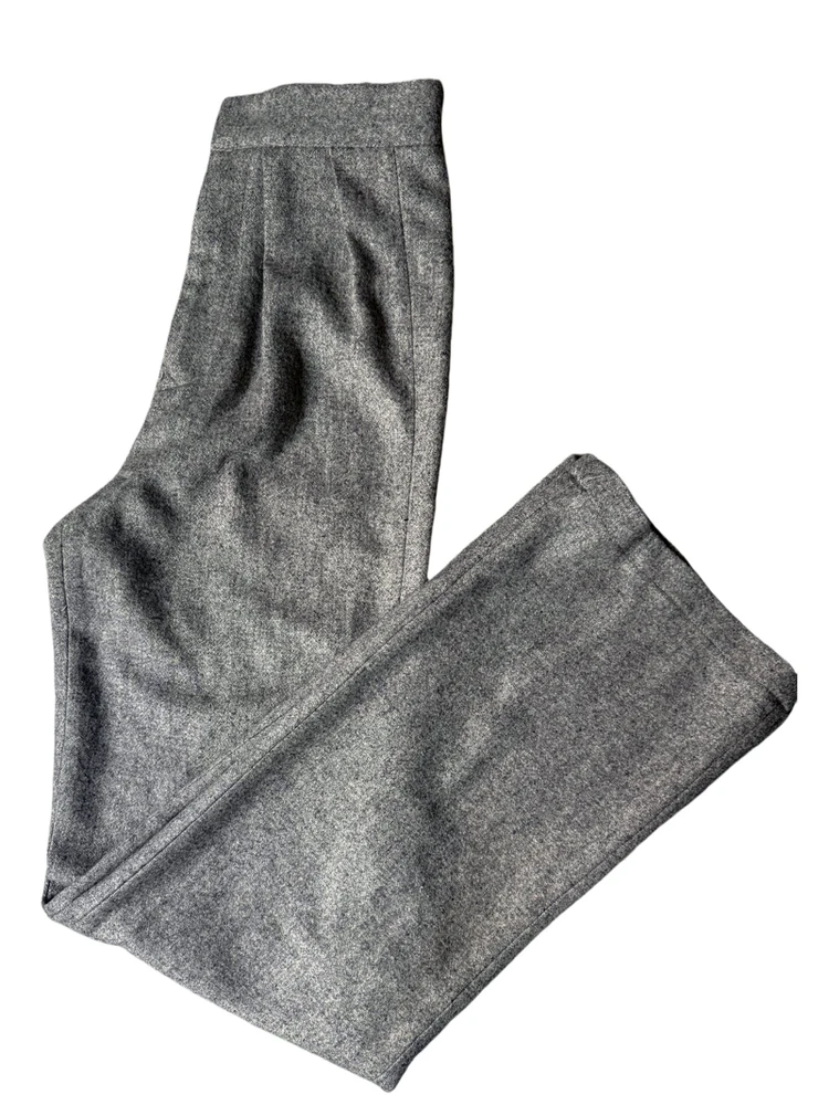 ay Woolen High Waist Wide Leg Pants Lazy Sle Commute Straight Tube Pants Ladies Formal Trousers Chinese Production
ay Woolen High Waist Wide Leg Pants Lazy Sle Commute Straight Tube Pants Ladies Formal Trousers Chinese Production