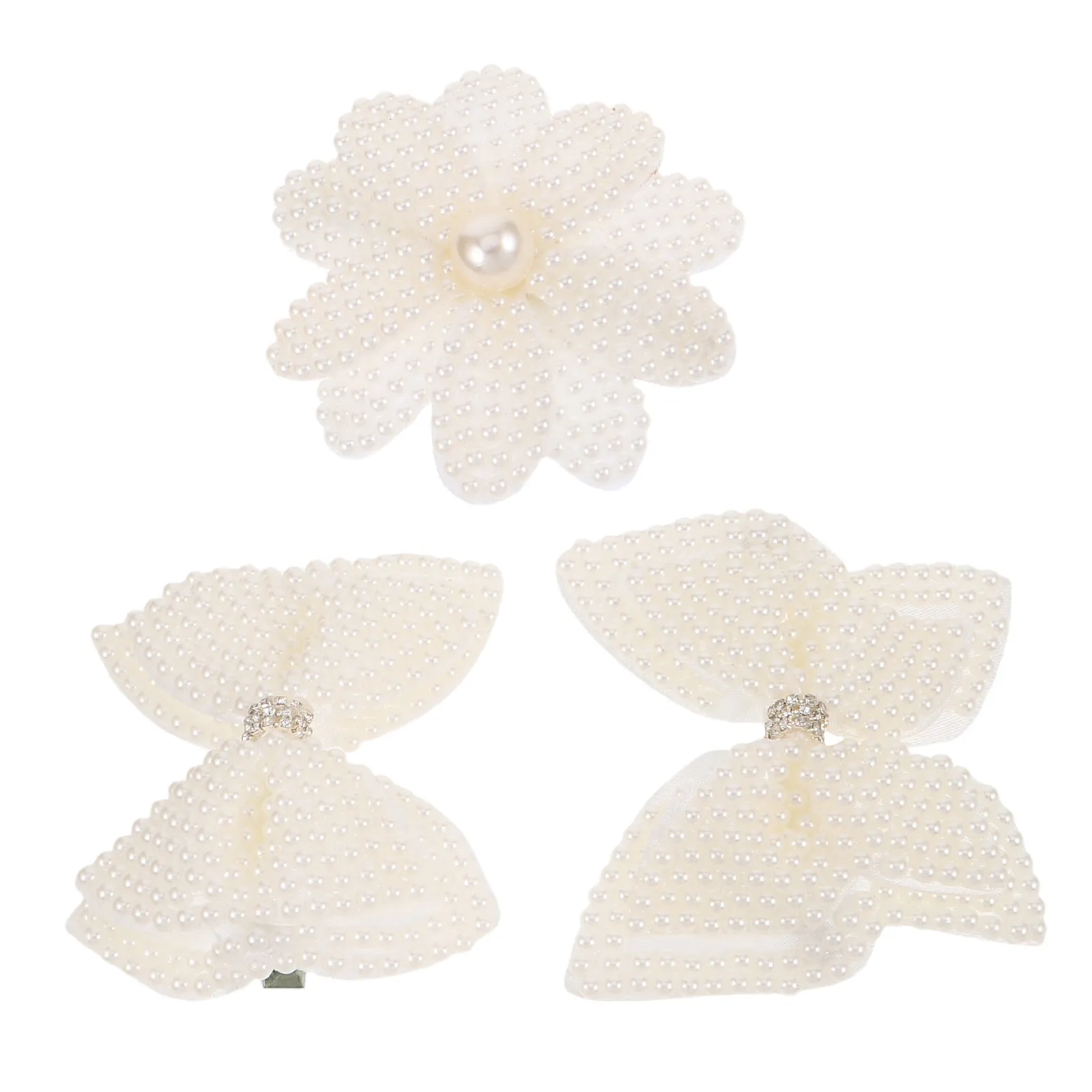 3Pcs Elegant Pearl Hair Clips for Women Girls Bowknot Design Versatile Styling Decorative Hair Accessories Girl Bows
3Pcs Elegant Pearl Hair Clips for Women Girls Bowknot Design Versatile Styling Decorative Hair Accessories Girl Bows