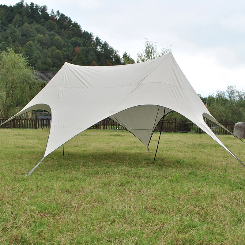 6-8 Person Extra Large Canopy Tent, Unique Shape Double Shade Area, Silver-Coated 210D Fabric, PU4000 Waterproof, Easy Setup
6-8 Person Extra Large Canopy Tent, Unique Shape Double Shade Area, Silver-Coated 210D Fabric, PU4000 Waterproof, Easy Setup