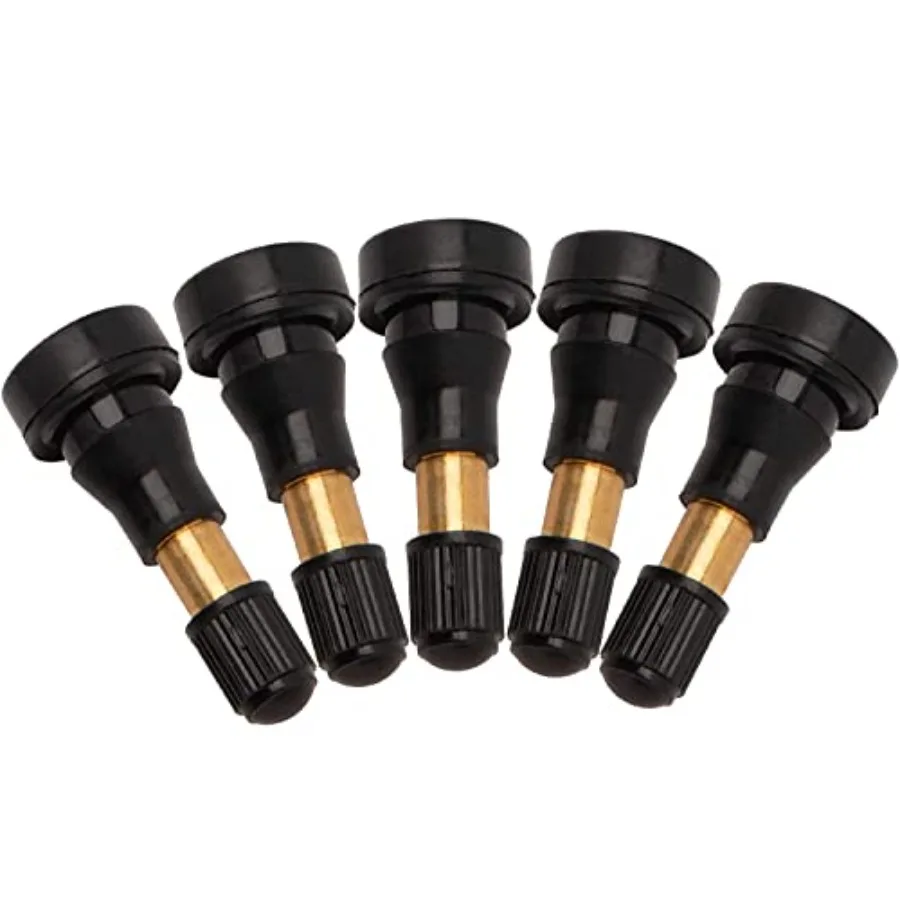 TR600HP High Pressure Valve Stems Heavy Duty Valve Stems Brass Rubber Snap-in Tire Valve Stem 100 Pack
TR600HP High Pressure Valve Stems Heavy Duty Valve Stems Brass Rubber Snap-in Tire Valve Stem 100 Pack