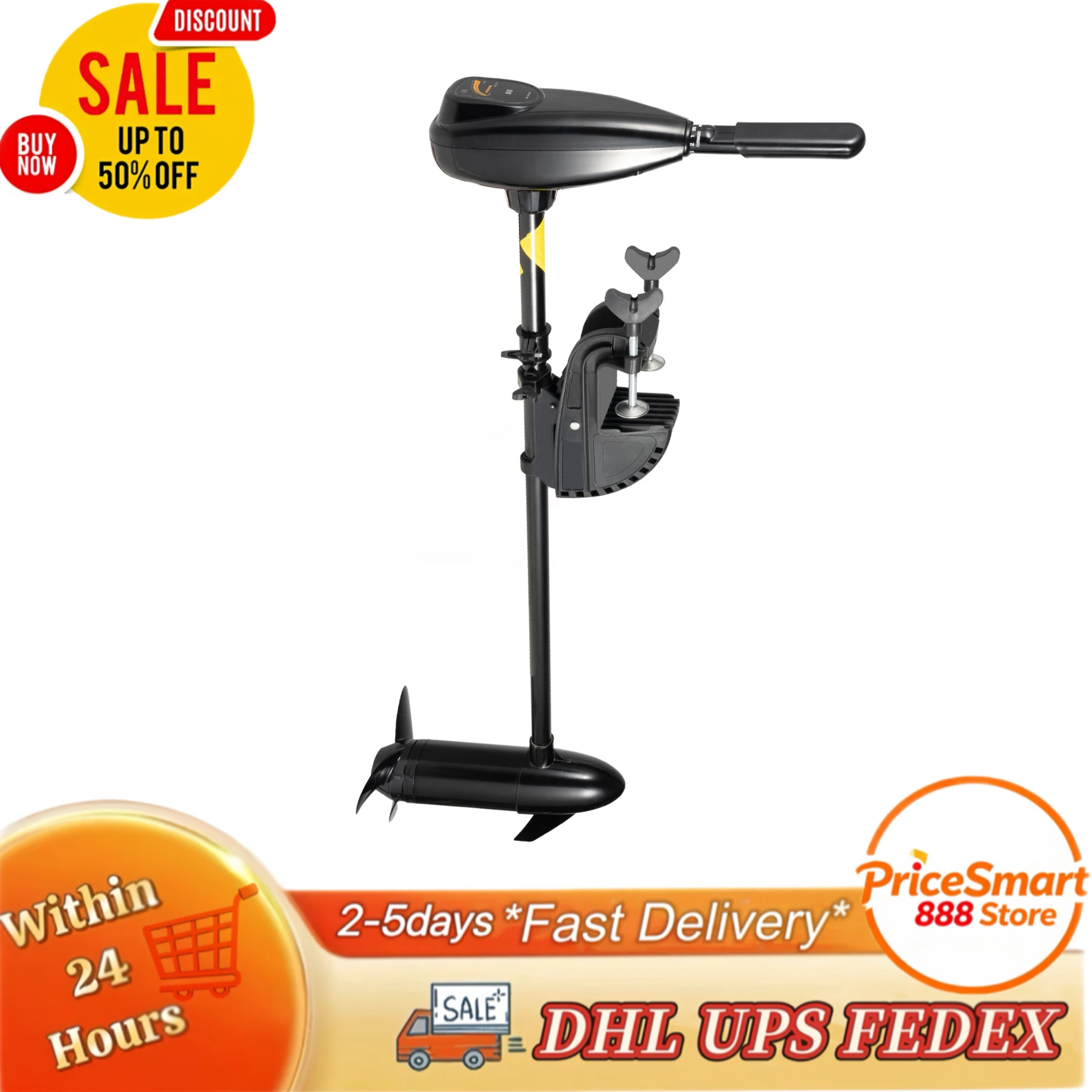 800W 1.2HP Adjustable Electric Outboard Engine, for 6-8 People, 1900r/min Idle Speed, 5 Forward Gears, Durable & Sturdy
800W 1.2HP Adjustable Electric Outboard Engine, for 6-8 People, 1900r/min Idle Speed, 5 Forward Gears, Durable & Sturdy