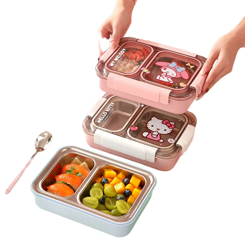 Sanrio Cartoon Lunch Box 304 Steel Insulation My Melody Students Office Workers Kawaii Cute Portable Anime Bento box
Sanrio Cartoon Lunch Box 304 Steel Insulation My Melody Students Office Workers Kawaii Cute Portable Anime Bento box