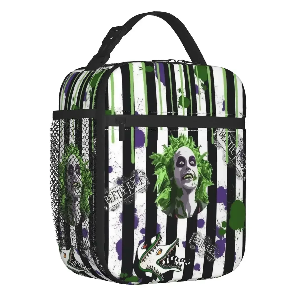 Halloween Movie Thermal Insulated Lunch Bags Stripe Tim Burton Film Lunch Container for School Outdoor Food Box
Halloween Movie Thermal Insulated Lunch Bags Stripe Tim Burton Film Lunch Container for School Outdoor Food Box