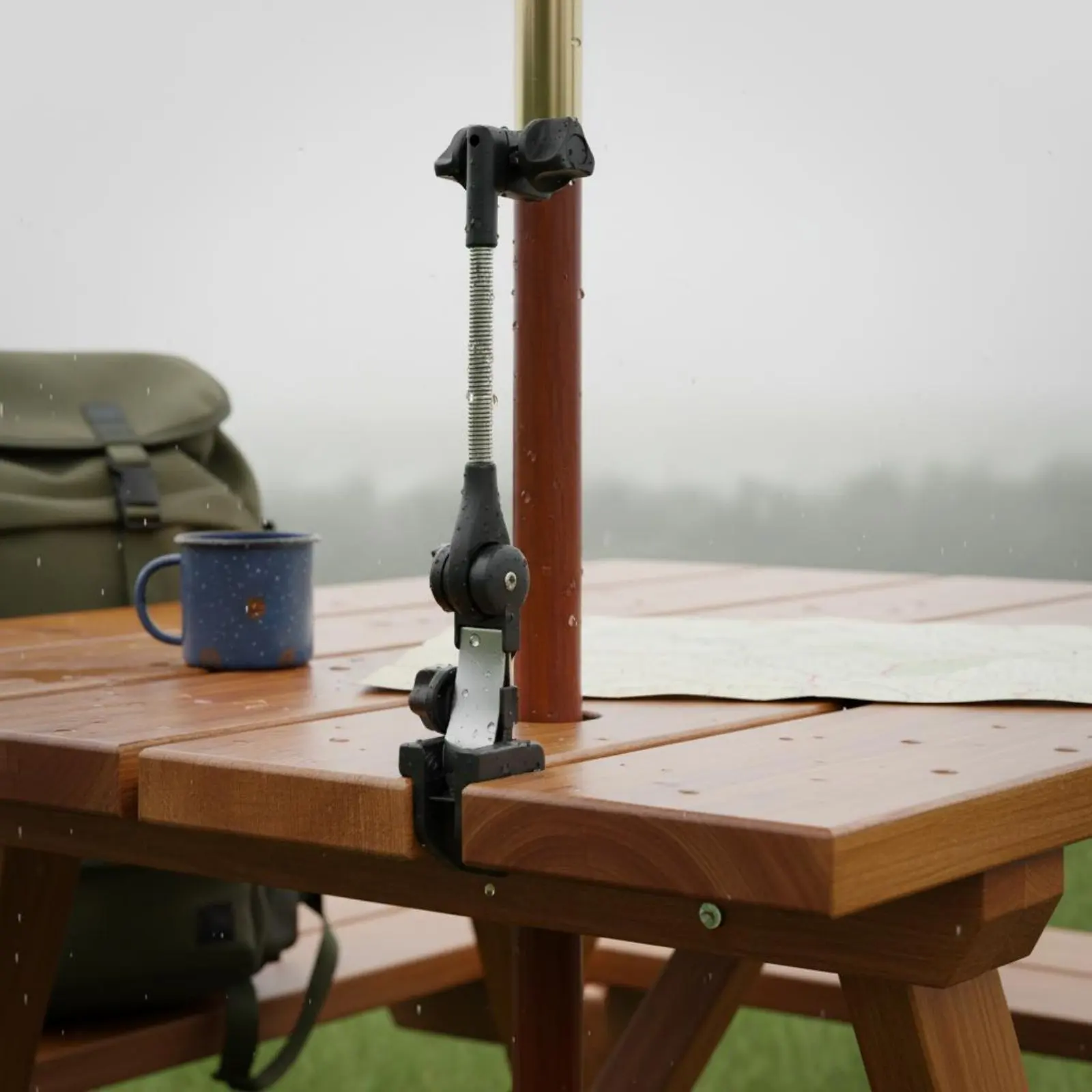 Fishing Umbrella Stand Universal Adjustable Umbrella Holder Clip Outdoor Gear Support Stable Grip Screw Lock for Beach, Camping
Fishing Umbrella Stand Universal Adjustable Umbrella Holder Clip Outdoor Gear Support Stable Grip Screw Lock for Beach, Camping