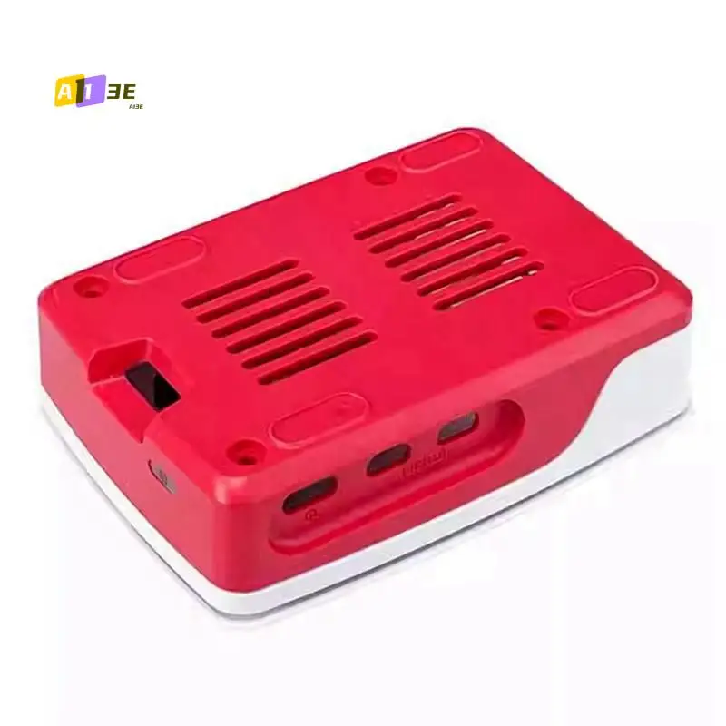 A13E-For Raspberry Pi 5 Case Active Cooling PWM Fan Case PI5 Plastic Shell For Enhanced Protection