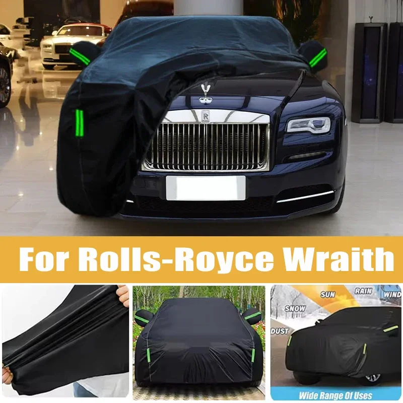 For Rolls-Royce Wraith Full Car Cover Four Seasons Outdoor Sun Anti UV Rain Snow Dust Protection Oxford Cloth Accessories
For Rolls-Royce Wraith Full Car Cover Four Seasons Outdoor Sun Anti UV Rain Snow Dust Protection Oxford Cloth Accessories