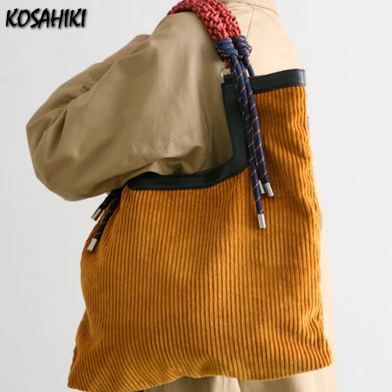 High-capacity Grunge Vintage Shoulder Handbags Y2k Aesthetic Casual Women Underarm Bag Streetwear Office Lady Ita Bags Fashion
High-capacity Grunge Vintage Shoulder Handbags Y2k Aesthetic Casual Women Underarm Bag Streetwear Office Lady Ita Bags Fashion