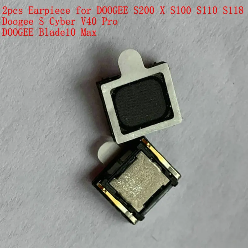 2 шт. наушник для DOOGEE S200 X S100 S110 S118 Doogee S Cyber V40 Pro Blade10 Max приемник аксессуары для сотовых телефонов
2 шт. наушник для DOOGEE S200 X S100 S110 S118 Doogee S Cyber V40 Pro Blade10 Max приемник аксессуары для сотовых телефонов