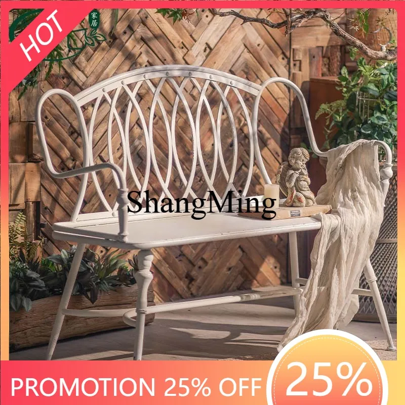 SM домашний ретро открытый сад стул из кованого железа со спинкой старый двор двойной стул студийный реквизит
SM домашний ретро открытый сад стул из кованого железа со спинкой старый двор двойной стул студийный реквизит