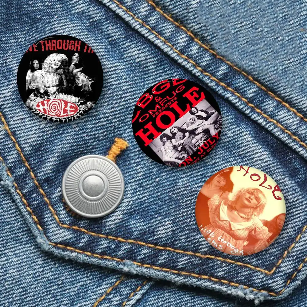Alternative Rock Band Hole 58mm Series Pins Funny Badge Interesting Cartoon Animals Brooches Backpack Clothes Gift Accessory
Alternative Rock Band Hole 58mm Series Pins Funny Badge Interesting Cartoon Animals Brooches Backpack Clothes Gift Accessory