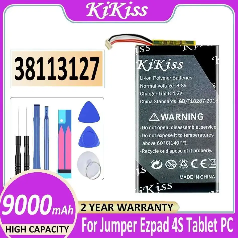 Аккумулятор для ноутбука Jumper Ezpad 4S Ezpad4S Tablet PC 38113127, 5 линий, 9000 мАч, надежная мощность, хорошая низкотемпературная производительность
Аккумулятор для ноутбука Jumper Ezpad 4S Ezpad4S Tablet PC 38113127, 5 линий, 9000 мАч, надежная мощность, хорошая низкотемпературная производительность