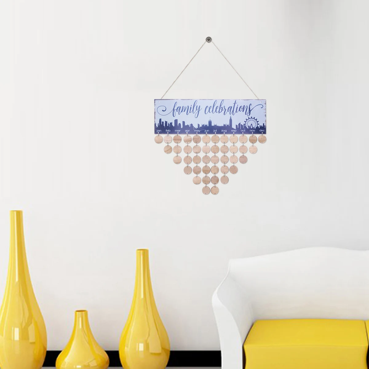 s Wooden Calendar Hanging Plaque 40x12x0.5cm Colorful Family Wall Calendar Letters Birthday Reminder Wall Decor
s Wooden Calendar Hanging Plaque 40x12x0.5cm Colorful Family Wall Calendar Letters Birthday Reminder Wall Decor