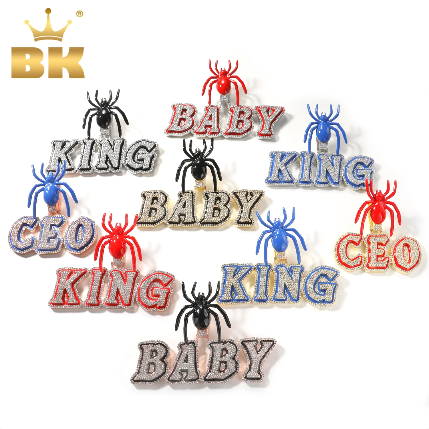TBTK Multicolor Enamel Custom Initial Letters Pendant Name Charm Full Paved Crystal HipHop Jewelry Men Party Statement Necklaces
TBTK Multicolor Enamel Custom Initial Letters Pendant Name Charm Full Paved Crystal HipHop Jewelry Men Party Statement Necklaces