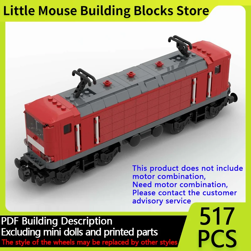 City Car Model MOC Building Bricks BR 143 Electric Locomotive Train Modular Technology Gifts Holiday Assemble Children Toys Suit
City Car Model MOC Building Bricks BR 143 Electric Locomotive Train Modular Technology Gifts Holiday Assemble Children Toys Suit
