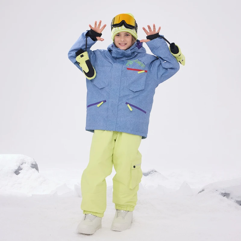 2026 New Boys Girls Skiing Clothes Winter Breathable Outdoors Sports Clothes Snow Fashion Kid Windproof Waterproof Jacket Suit
2026 New Boys Girls Skiing Clothes Winter Breathable Outdoors Sports Clothes Snow Fashion Kid Windproof Waterproof Jacket Suit