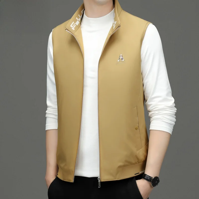 TUCANO Men's Stand Collar Svel Thin Cotton Vest Spring Autumn Outerwear Faionable Urban Sle Busin Casual
TUCANO Men's Stand Collar Svel Thin Cotton Vest Spring Autumn Outerwear Faionable Urban Sle Busin Casual