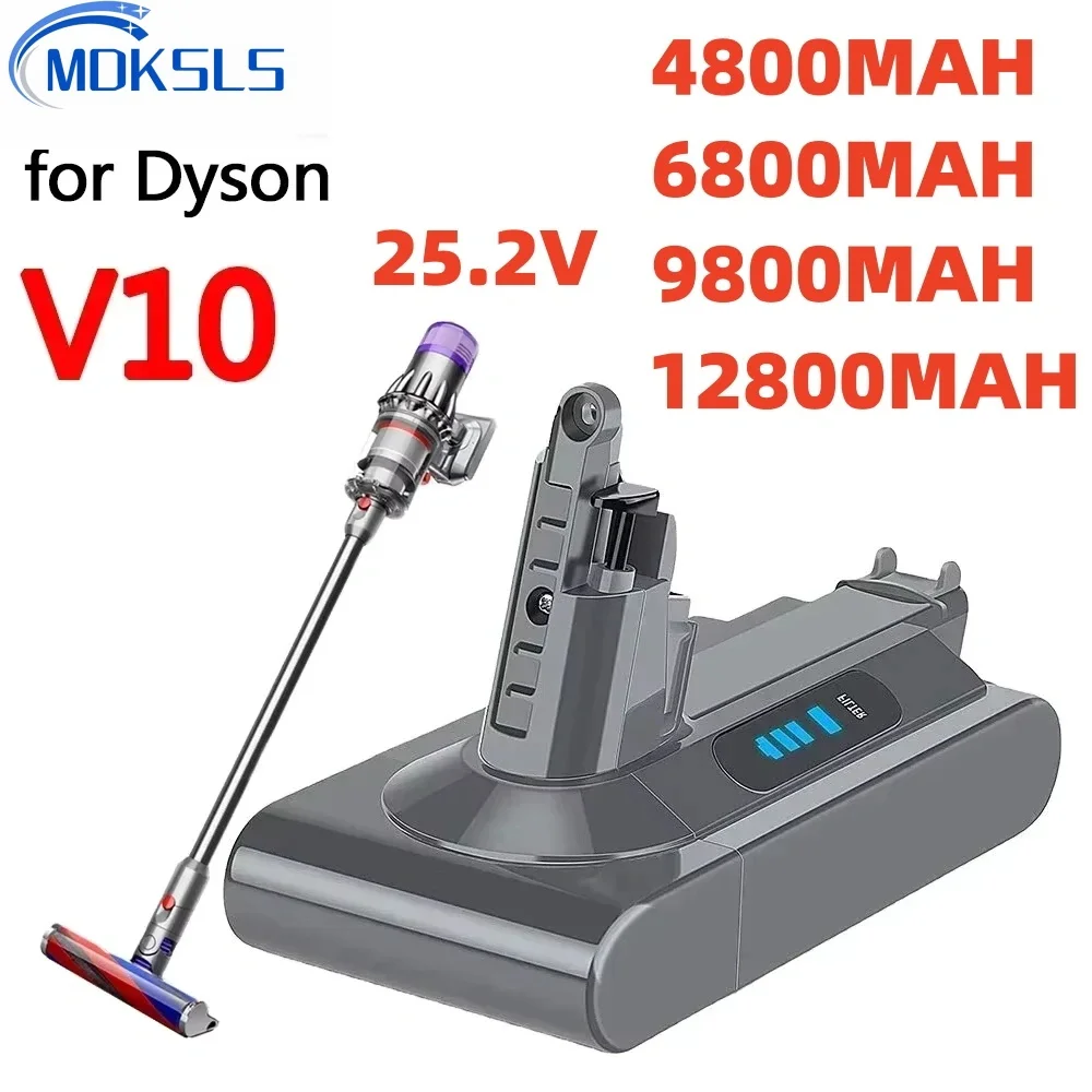 for Dyson V10 12800mAh 25.2V battery For Dyson SV12 Battery Absolute Animal Li-ion Vacuum Cleaner Rechargeable Battery V12 2026
for Dyson V10 12800mAh 25.2V battery For Dyson SV12 Battery Absolute Animal Li-ion Vacuum Cleaner Rechargeable Battery V12 2026