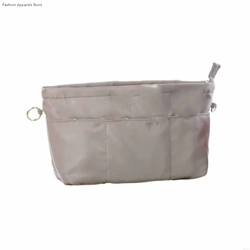 Cosmetic Organizer Insert Bag Storage Bags Multifunctional Multi-Pocket Handbag with Zipper Solid Color Inner Bag
Cosmetic Organizer Insert Bag Storage Bags Multifunctional Multi-Pocket Handbag with Zipper Solid Color Inner Bag