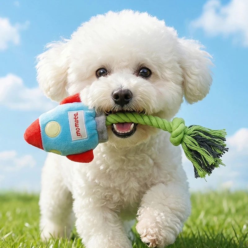 Plush Dog Toy Rocket Shape Bite Resistant Chew Toys Corduroy Dog Toys for Small Large Dogs Puppy Pets Training Accessories
Plush Dog Toy Rocket Shape Bite Resistant Chew Toys Corduroy Dog Toys for Small Large Dogs Puppy Pets Training Accessories