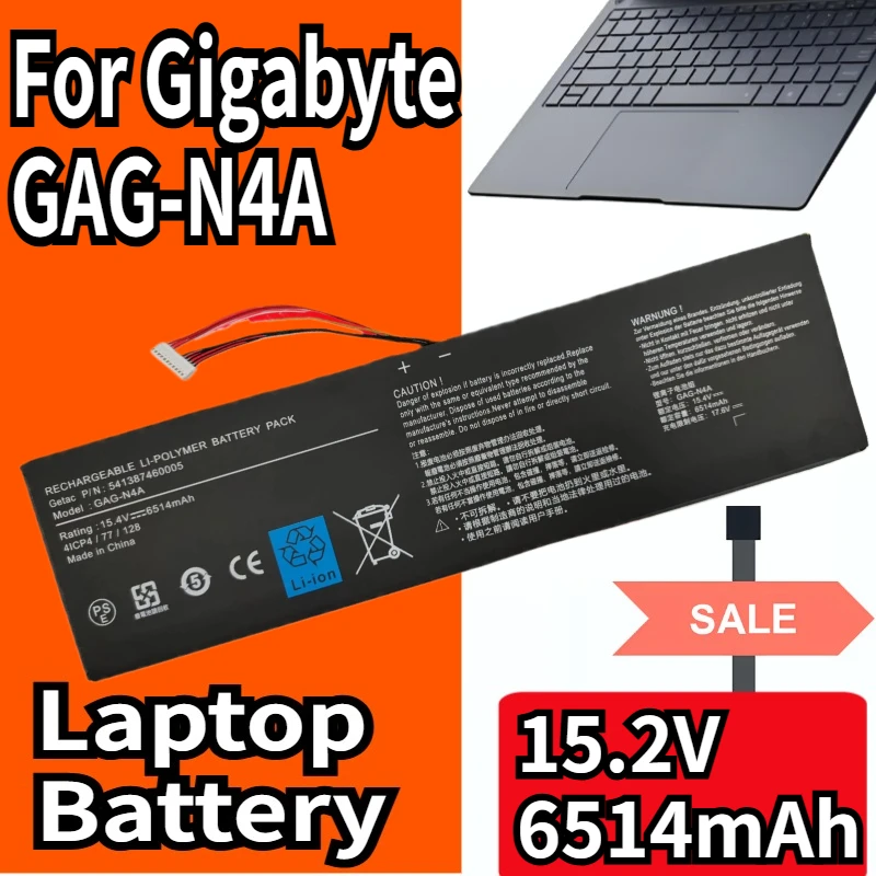 New GAG-N4A Battery for Gigabyte Aero 15 OLED XD 15 RP75 16 RP86 17 HDR YD 17 XE4 16 YE5 15G KC 15G XC
New GAG-N4A Battery for Gigabyte Aero 15 OLED XD 15 RP75 16 RP86 17 HDR YD 17 XE4 16 YE5 15G KC 15G XC