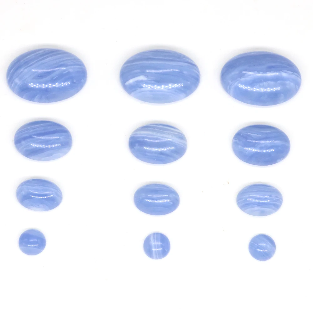 5pcs Blue Lace Agate Synthesis Cabochon Round Flat Back Healing Crystal For Making Jewelry Rings Earrings Bracelets Accessories
5pcs Blue Lace Agate Synthesis Cabochon Round Flat Back Healing Crystal For Making Jewelry Rings Earrings Bracelets Accessories