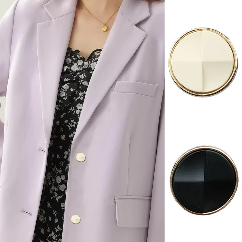Minimalist Round Button for Women, High-end Shirts, Suits, Coats, Clothing Accessories, 18mm, 23mm, 10 Pcs
Minimalist Round Button for Women, High-end Shirts, Suits, Coats, Clothing Accessories, 18mm, 23mm, 10 Pcs
