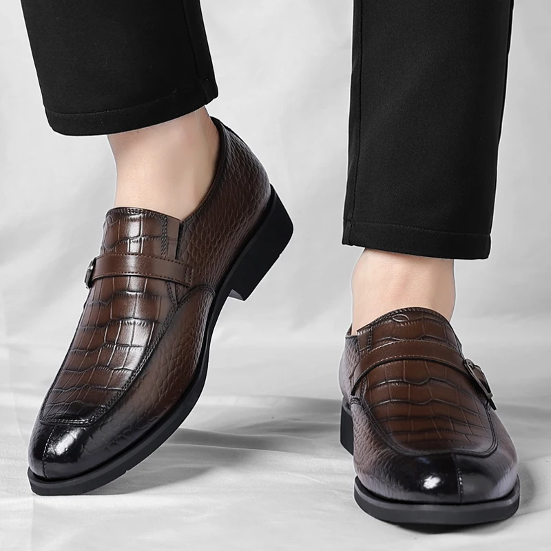 Men CLassic Business Genuine Leather Shoes Casual Loafers Comfort Soft Sole Wedding Offic Shoes Slip on Social Formal Men Shoes
Men CLassic Business Genuine Leather Shoes Casual Loafers Comfort Soft Sole Wedding Offic Shoes Slip on Social Formal Men Shoes
