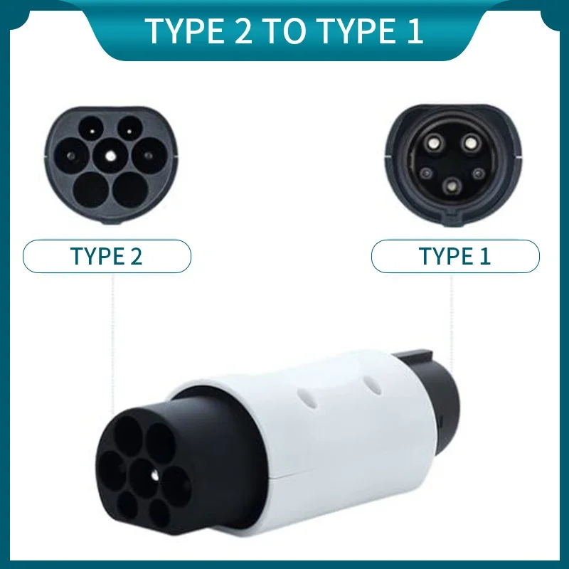 EVONIC EV Charging Adapter Type2 IEC62196-2 to Type1 AC EV 220V 7KW 32A Car Accessories for Type1 Electric Vehicles
EVONIC EV Charging Adapter Type2 IEC62196-2 to Type1 AC EV 220V 7KW 32A Car Accessories for Type1 Electric Vehicles