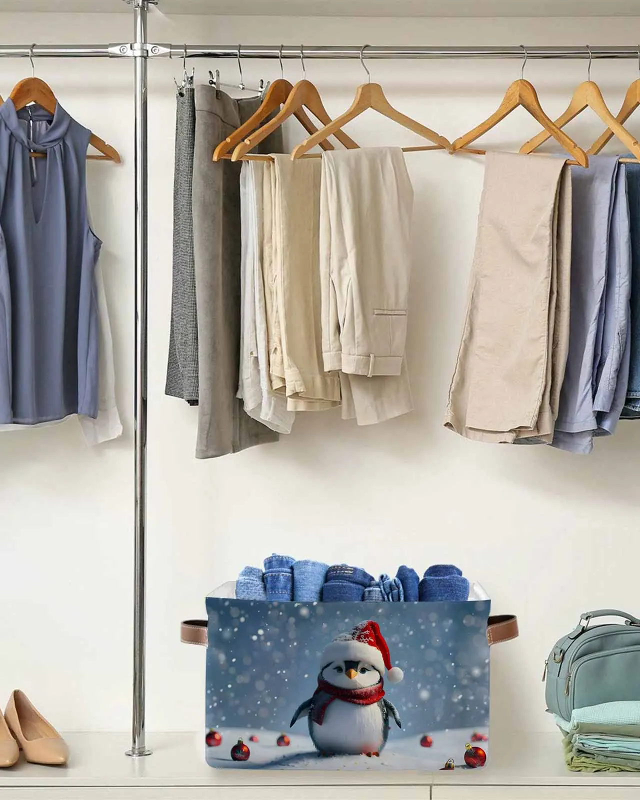 Christmas Winter Snow Lantern Penguin Foldable Storage Basket Waterproof Home Clothing Organizer Children Toy Storage Bag
Christmas Winter Snow Lantern Penguin Foldable Storage Basket Waterproof Home Clothing Organizer Children Toy Storage Bag