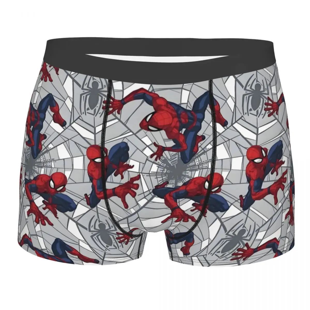 Custom Spider Man Underwear Men Printed Superhero Cartoon Boxer Shorts Panties Briefs Breathable Underpants
Custom Spider Man Underwear Men Printed Superhero Cartoon Boxer Shorts Panties Briefs Breathable Underpants
