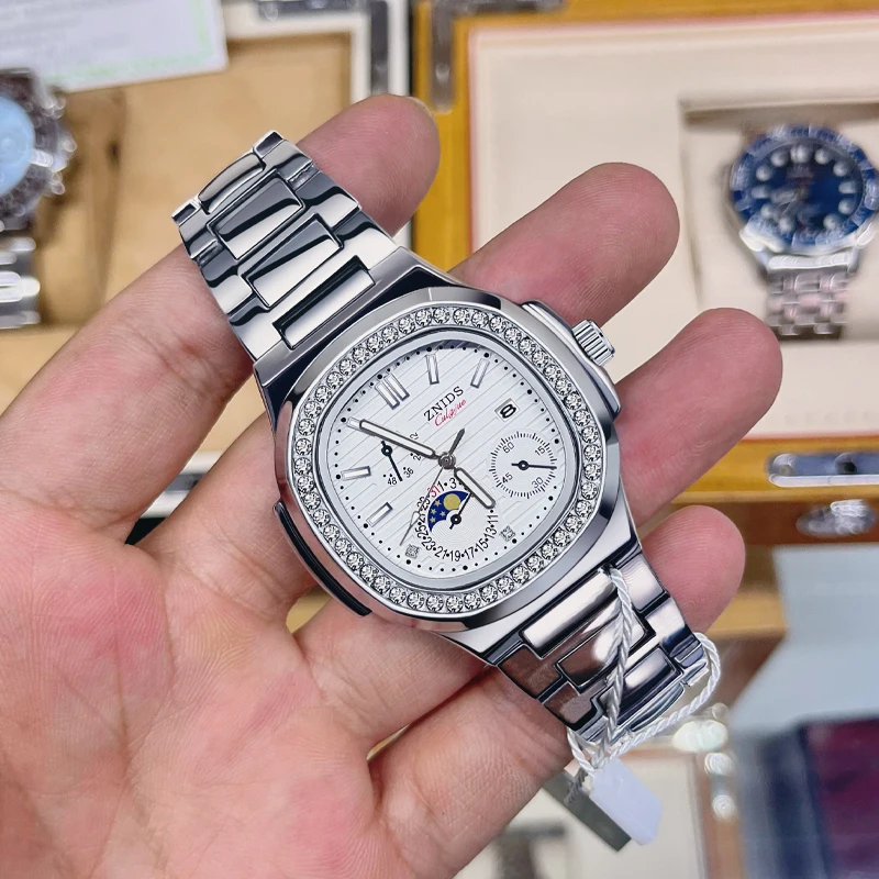 Новые квадратные элитные роскошные модные деловые простые светящиеся водонепроницаемые мужские часы с календарем, маленькие квадратные модные часы в стиле Nautilus, мужские наручные часы, лучший подарок для него
Новые квадратные элитные роскошные модные деловые простые светящиеся водонепроницаемые мужские часы с календарем, маленькие квадратные модные часы в стиле Nautilus, мужские наручные часы, лучший подарок для него